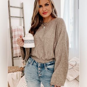 Tan Sweater (Bodysuit)
